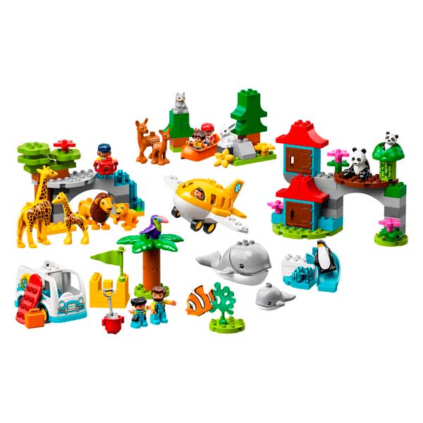 Lego Duplo 10907 Animales del Mundo - Imagen 1