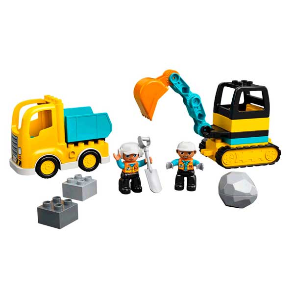 Lego Duplo 10931 Camión y Excavadora con Orugas - Imagen 1