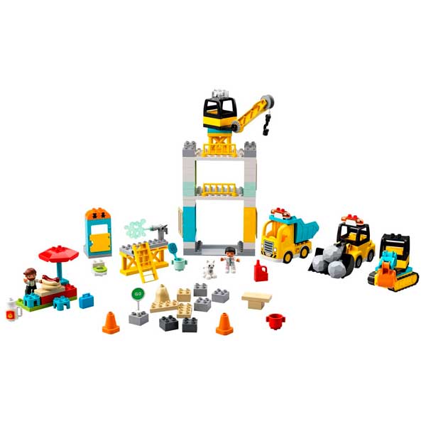 Lego Duplo 10933 Grúa Torre y Obra - Imagen 4
