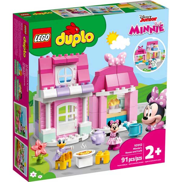 Lego Duplo 10942 Casa i Cafeteria de Minnie - Imatge 1