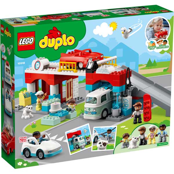 Lego Duplo 10948 Estacionamento e Lava-jato - Imagem 1