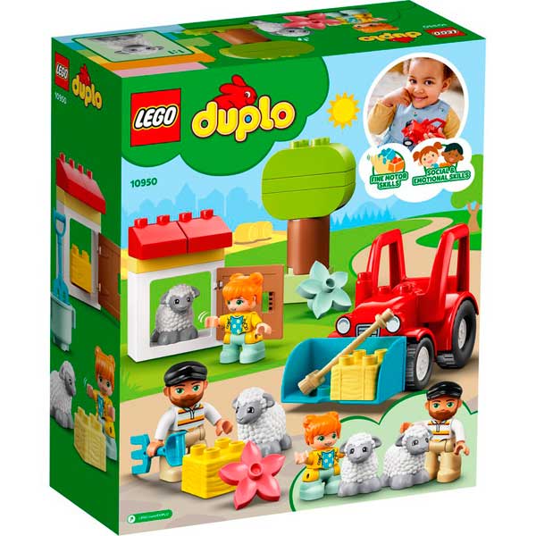 Lego Duplo 10950 Tractor y Animales de la Granja - Imagen 1