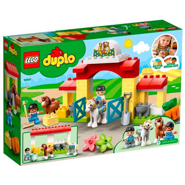 Lego Duplo 10951 Establo con Ponis - Imagen 1