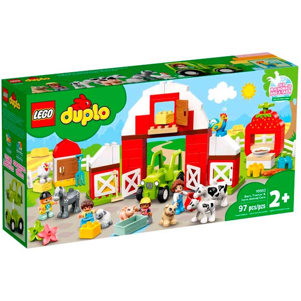 Lego Duplo 10952 Granero, Tractor y Animales de la Granja