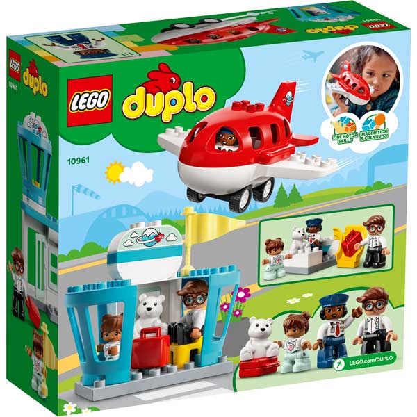 Lego Duplo 10961 Avión y Aeropuerto - Imagen 1