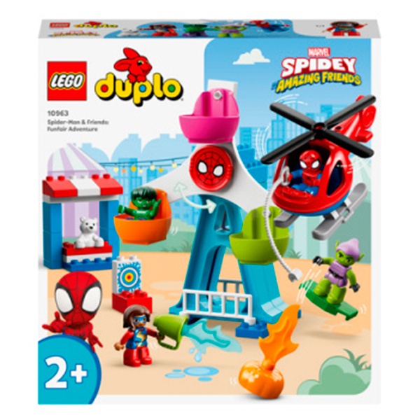 Lego DUPLO Super Heroes 10963 Spider-Man e Amigos: Aventura na Feira Popular