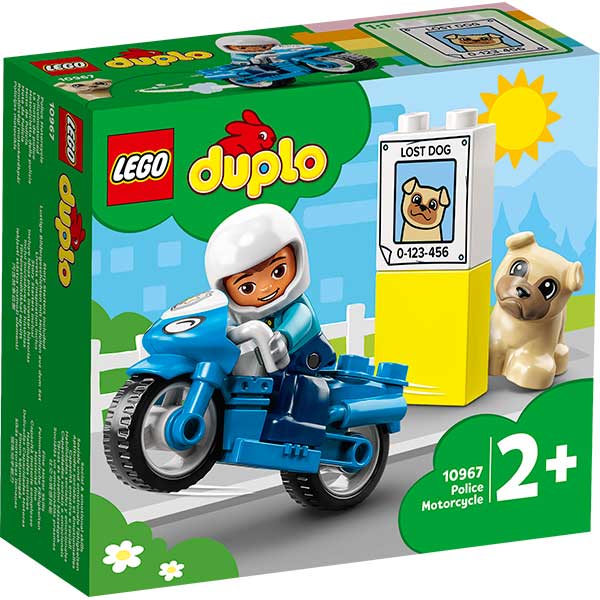 Lego Duplo 10967 Moto de Policía - Imagen 1