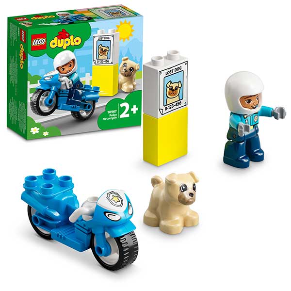 Lego Duplo 10967 Moto de Policía - Imatge 1