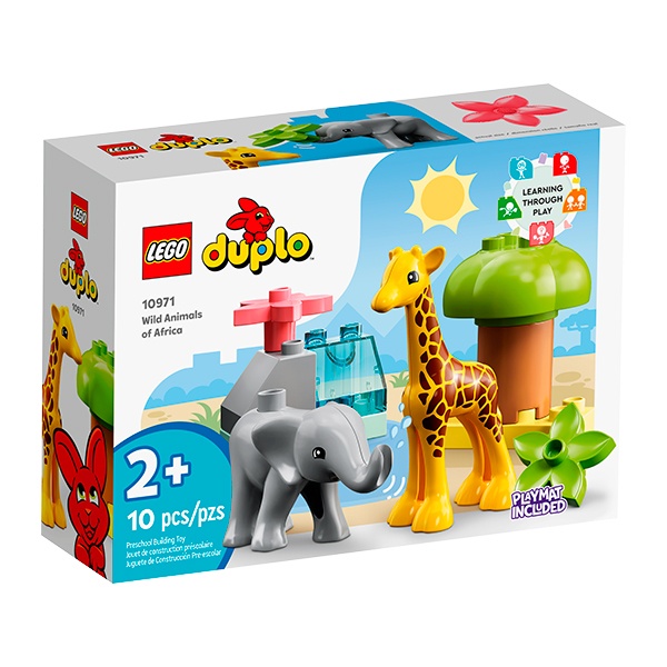 Lego DUPLO 10971 Fauna Salvaje de África - Imagen 1