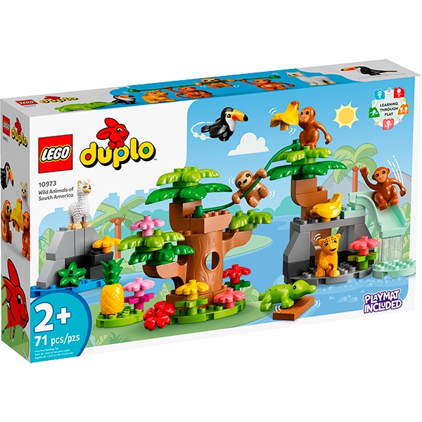 Lego DUPLO 10973 Animais Selvagens da América do Sul - Imagem 1