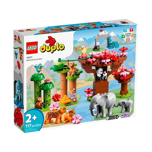 Lego DUPLO 10974 Fauna Salvaje de Asia - Imagen 1
