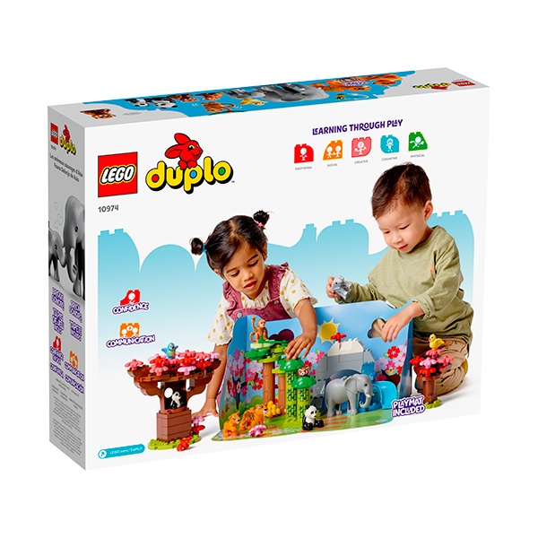Lego DUPLO 10974 Fauna Salvaje de Asia - Imatge 2