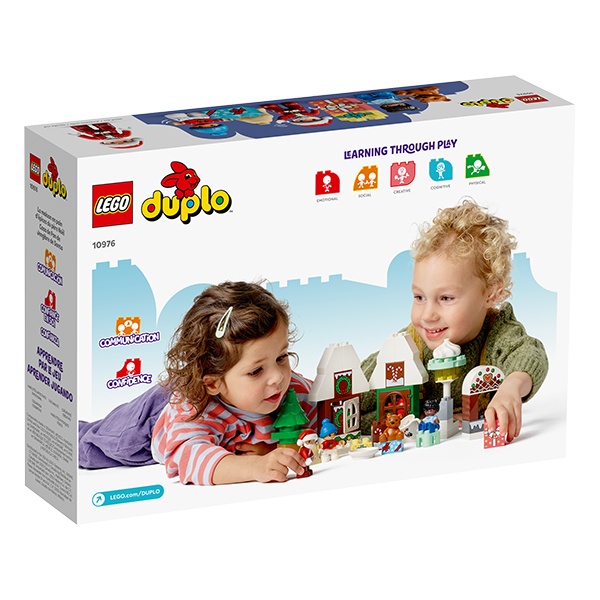 Lego Duplo 10976 A Casa de Bolo de Gengibre do Pai Natal - Imagem 1