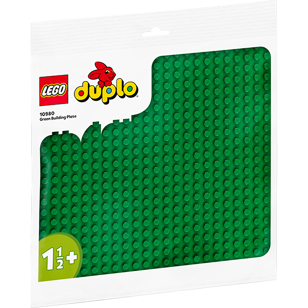Lego Duplo 10980 Base de Construcción Verde - Imagen 1