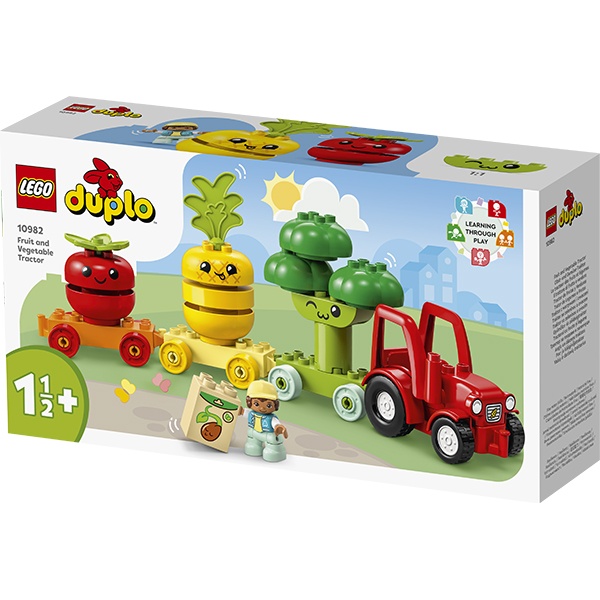 Lego 10982 DUPLO My First Tractor de Frutas y Verduras - Imagen 1