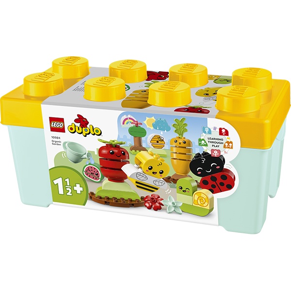 Lego de plástico multiusos 4 en 1 para niños, Mesa Duplo