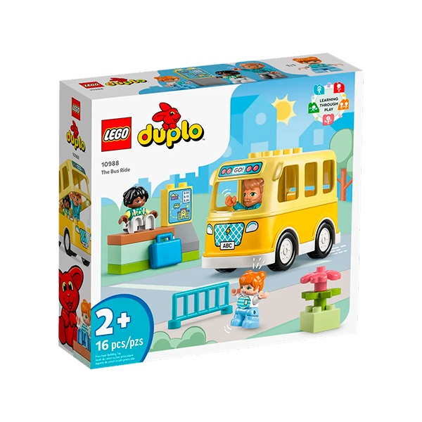 Lego 10988 Duplo Paseo en Autobús - Imagen 1