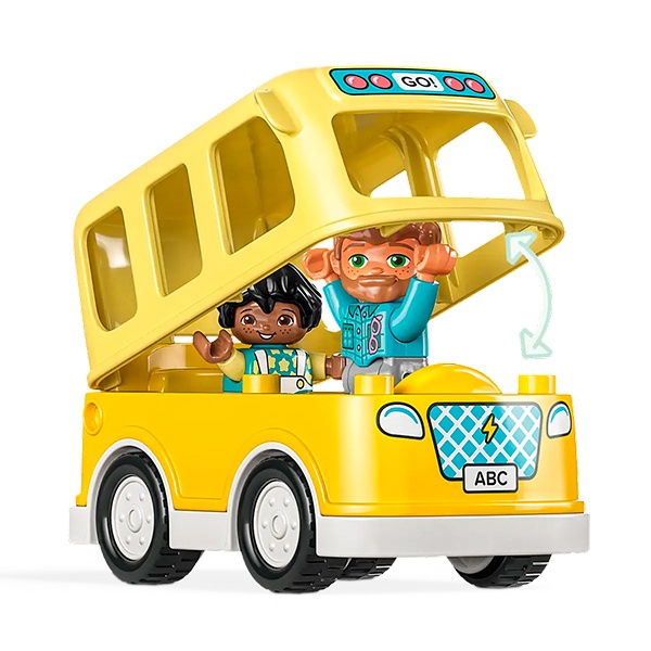 Lego 10988 Duplo Paseo en Autobús - Imagen 2