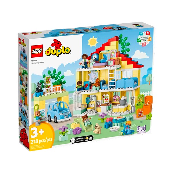Lego 10994 DUPLO Town Casa Familiar 3en1 - Imagen 1