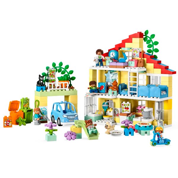 Lego 10994 DUPLO Town Casa Familiar 3en1 - Imatge 1