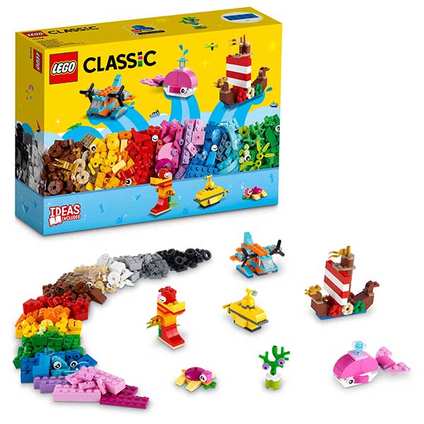 Lego Classic 11018: Diversão Criativa no Oceano - Imagem 1