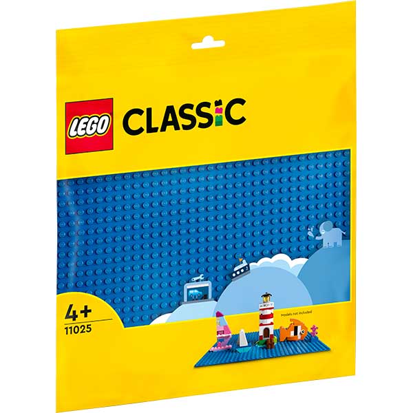 Lego Classic 11025: Placa de Construção Azul - Imagem 1