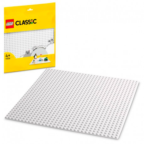 Lego Classic 11026: Placa de Construção Branca - Imagem 1