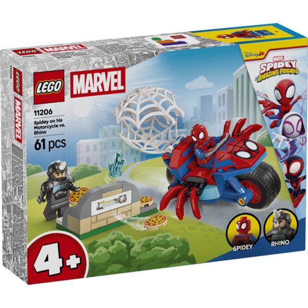 Lego Spidey 11206 - Spidey na sua Moto vs. Rino