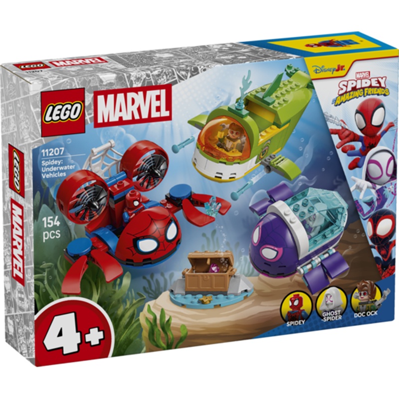 Lego Spidey 11207 - Veículos Submarinos