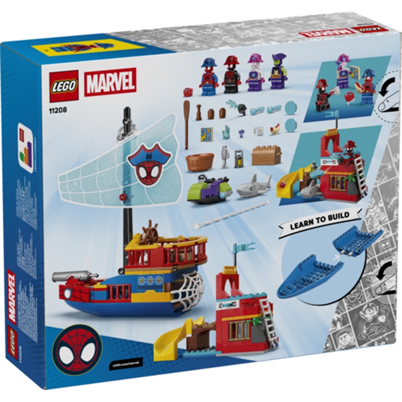 Lego 11208 - Barco Pirata da Equipa Spidey - Imagem 1