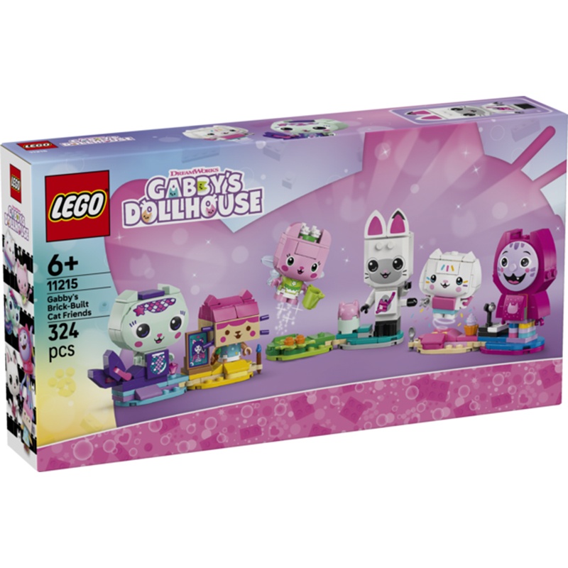 Lego Gabby's Dollhouse 11215 - Amigos Felinos para Construir