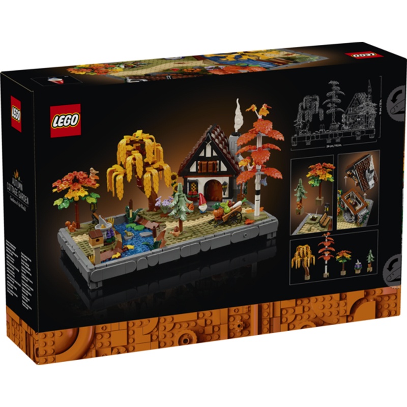 Lego Icons 11372 - Jardim Rural Outonal - Imagem 1