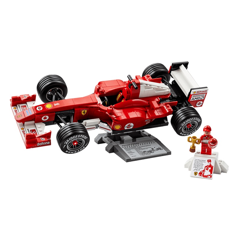 Lego 11375 - Ferrari F2004 e Michael Schumacher - Imagem 1