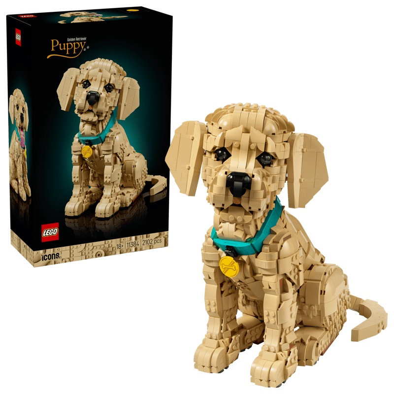 Lego Icons 11384 - Cachorro de Golden Retriever