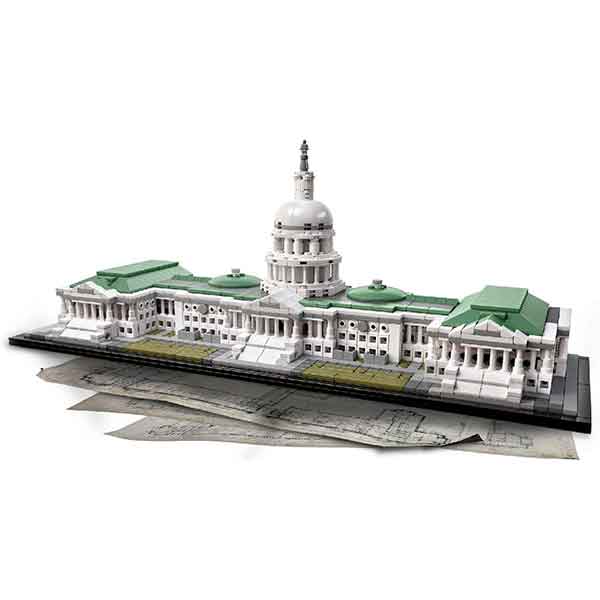 Lego Architecture 21030 Edificio Capitolio EEUU - Imatge 1