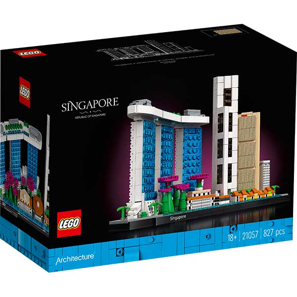 Lego Architecture 21057: Singapura - Imagem 1