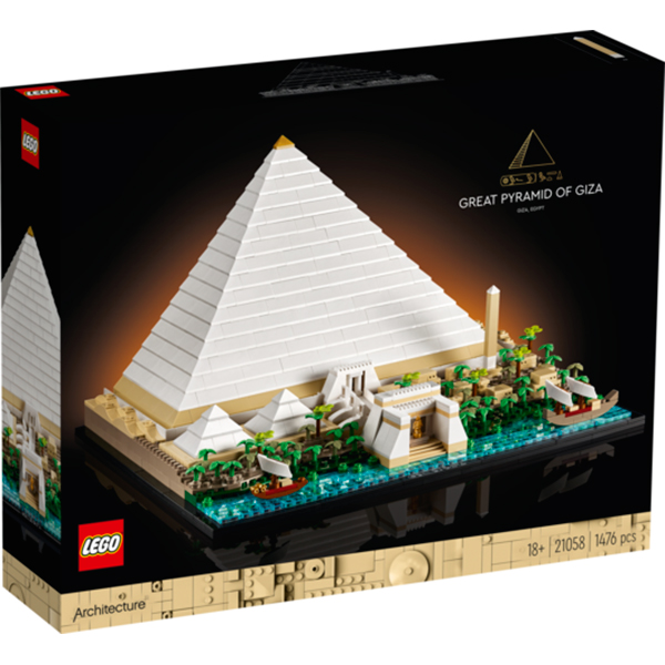 Lego Arquitectura Piramide - Imatge 1