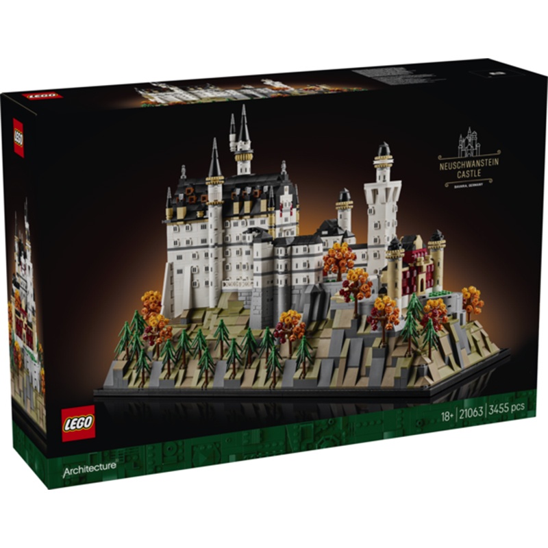 Lego Architecture 21063 - Castelo de Neuschwanstein