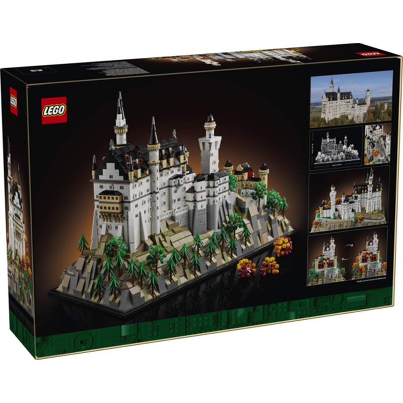 Lego Architecture 21063 - Castelo de Neuschwanstein - Imagem 1