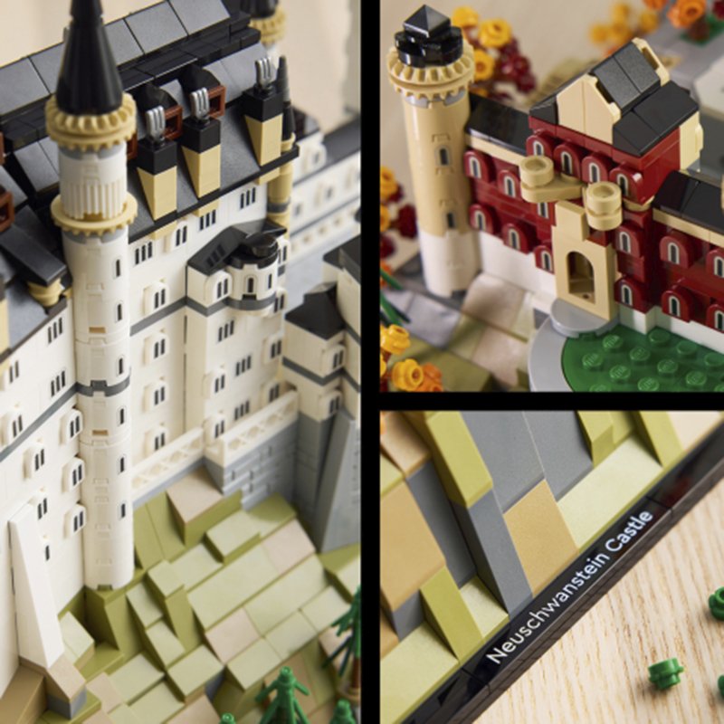Lego Architecture 21063 - Castelo de Neuschwanstein - Imagem 4
