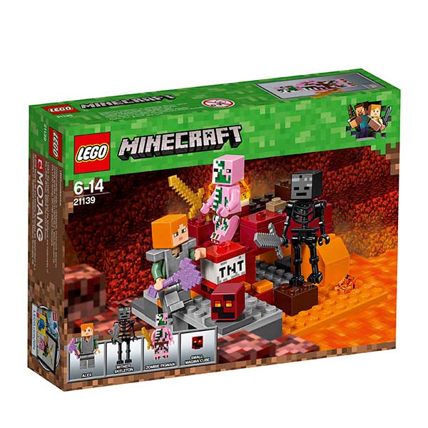 Combate en el Infierno Lego Minecraft - Imagen 1