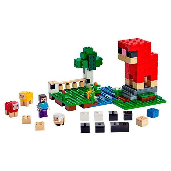 La Granja de Lana Lego Minecraft - Imagen 1