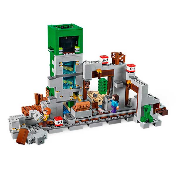 La Mina del Creeper Lego Minecraft - Imagen 4