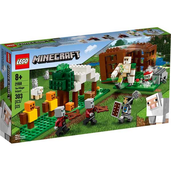 Lego Minecraft 21159 O Posto Avançado do Saqueador - Imagem 1