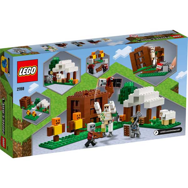 Lego Minecraft 21159 O Posto Avançado do Saqueador - Imagem 1