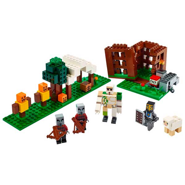 Lego Minecraft 21159 O Posto Avançado do Saqueador - Imagem 2