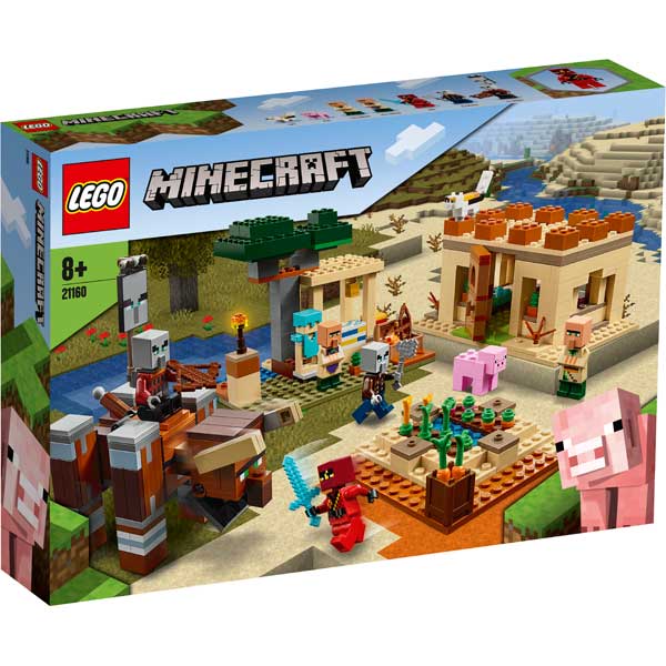 Lego Minecraft 21160 La Invasión de los Illager - Imagen 1