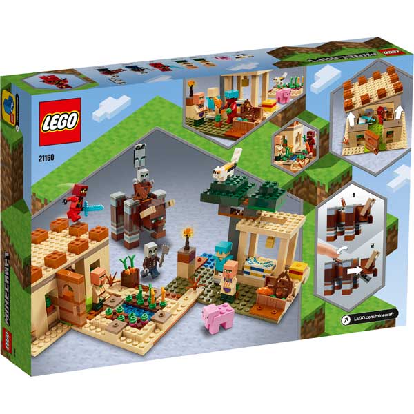 Lego Minecraft 21160 La Invasión de los Illager - Imatge 1