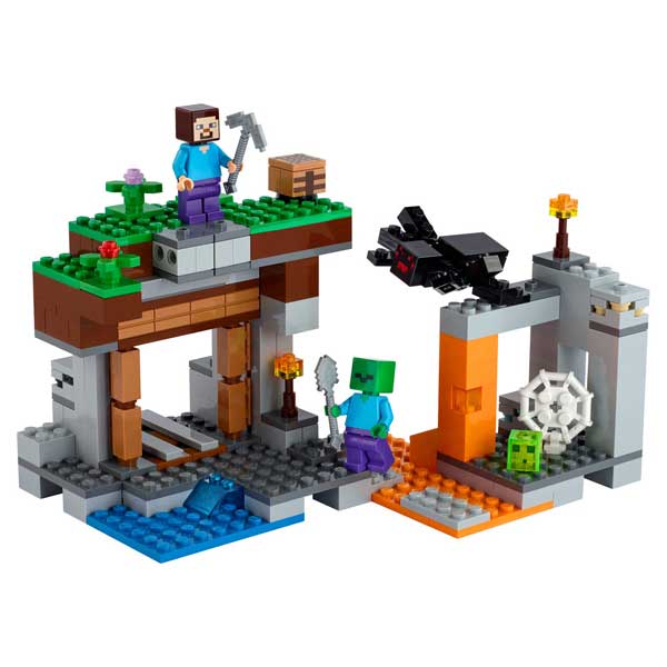 Lego Minecraft 21166 A Mina Abandonada - Imagem 2