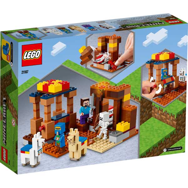 Lego Minecraft 21167 O Entreposto Comercial - Imagem 1
